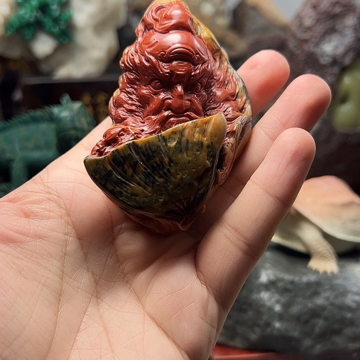 寿山石寿山石手把件