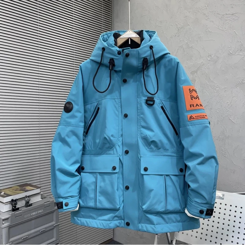 【极寒战甲】2024冬季三防休闲百搭潮流工装保暖加厚外套W717