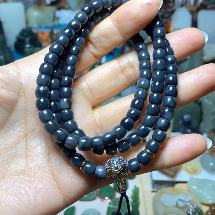 和田玉未镶嵌项链