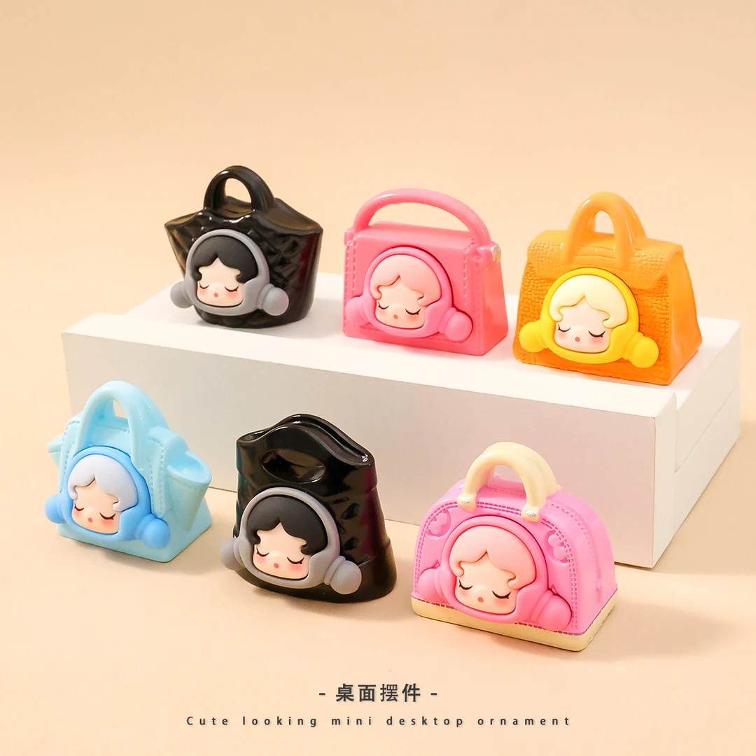 【九宫格直播拆】时尚大牌包包SP萌粒DIY摆件 对对碰