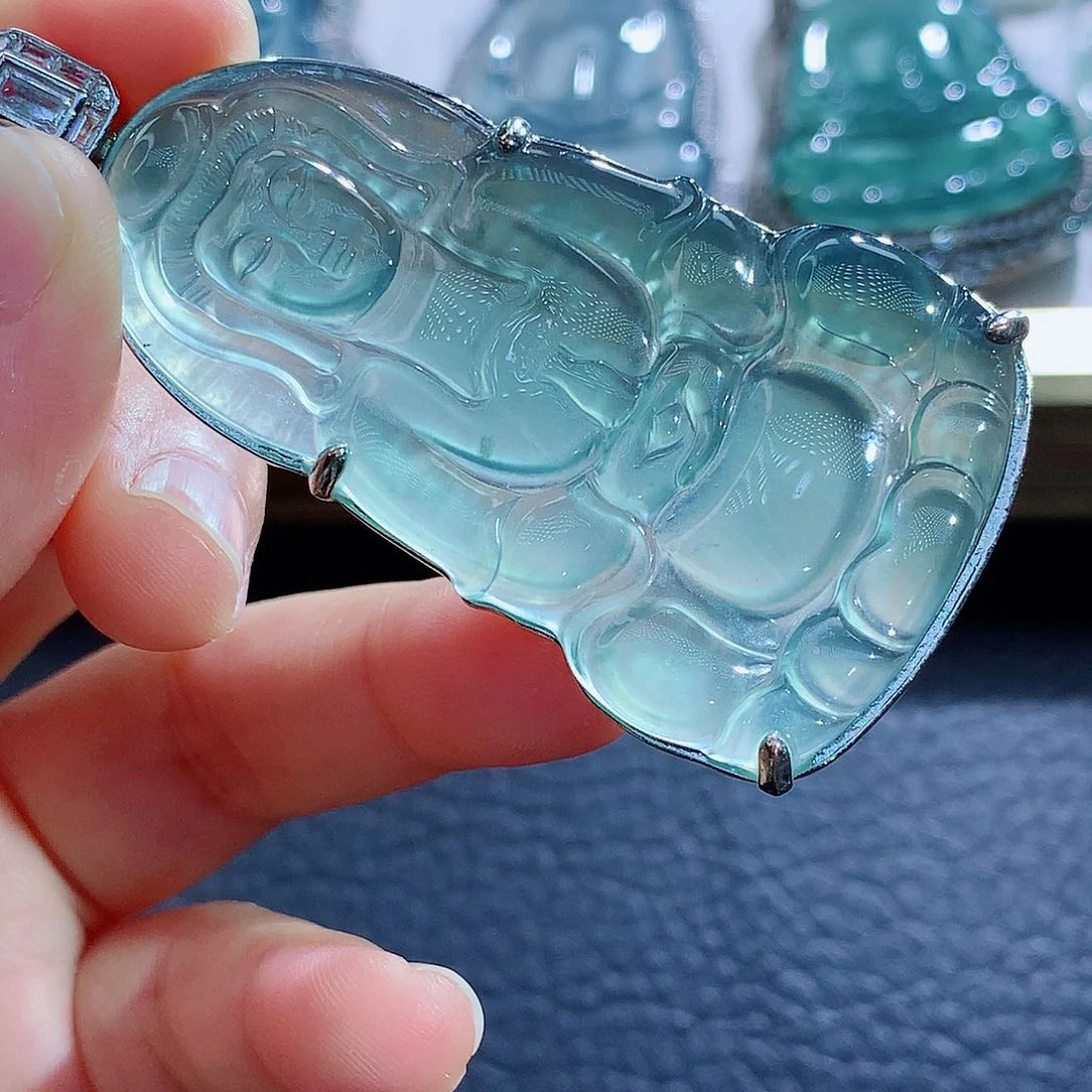 未镶嵌挂件翡翠翡翠