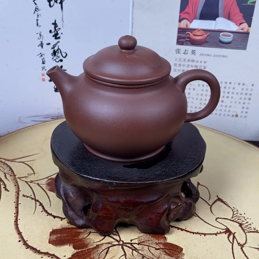 紫砂茶壶五号井底槽清老母亲制作容量瑕疵150