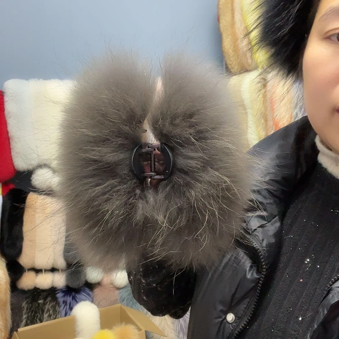 【闪购商品】貉子毛带子款