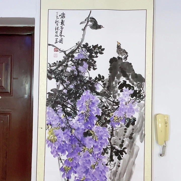 国画张圣敏先生纯手绘作品