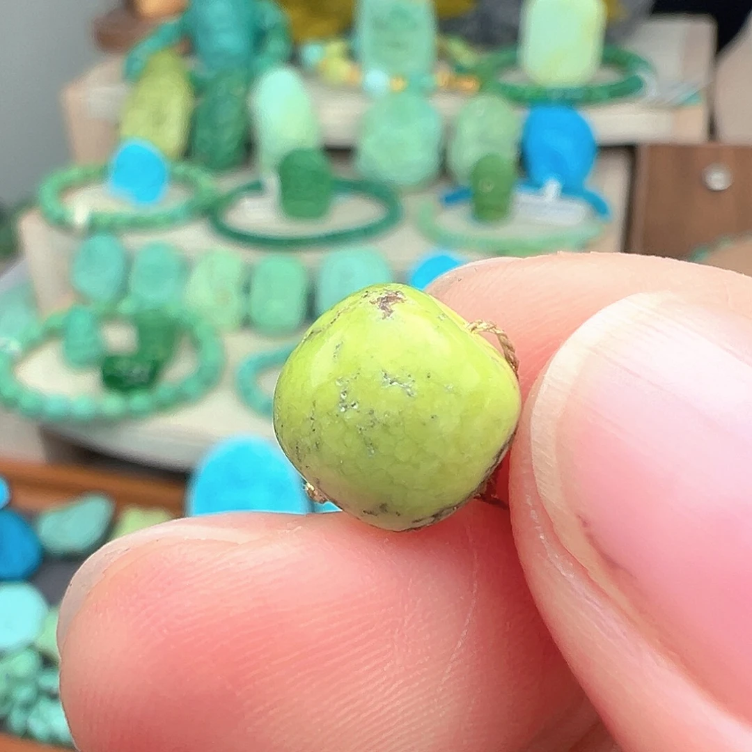 绿松石未镶嵌主播万珍