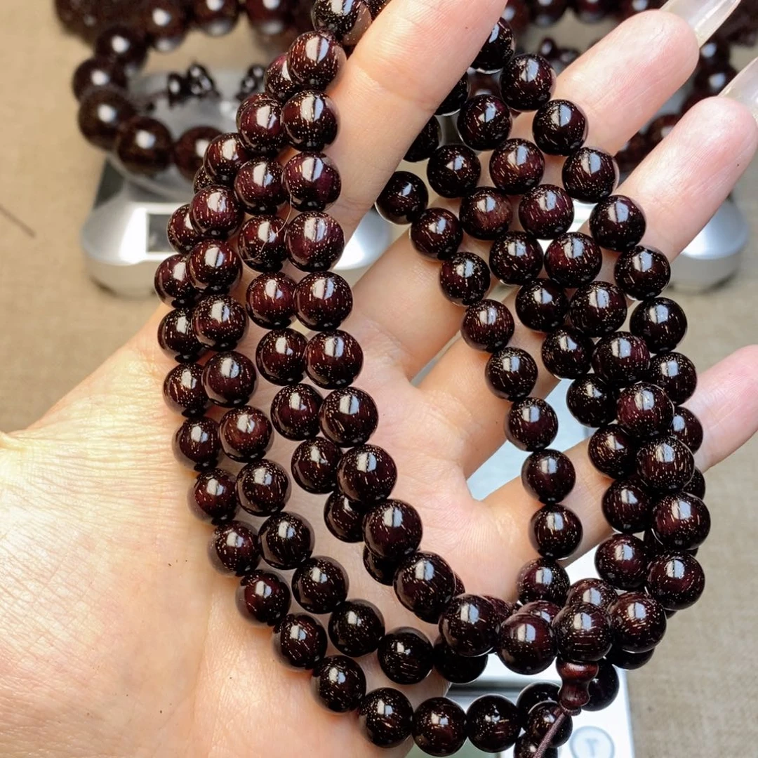 檀香紫檀（小叶紫檀）0.8爆星108