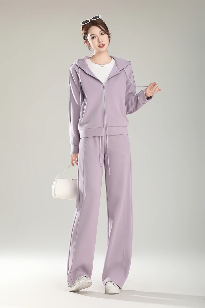 休闲风运动时尚套装显瘦两件套时尚百搭0603