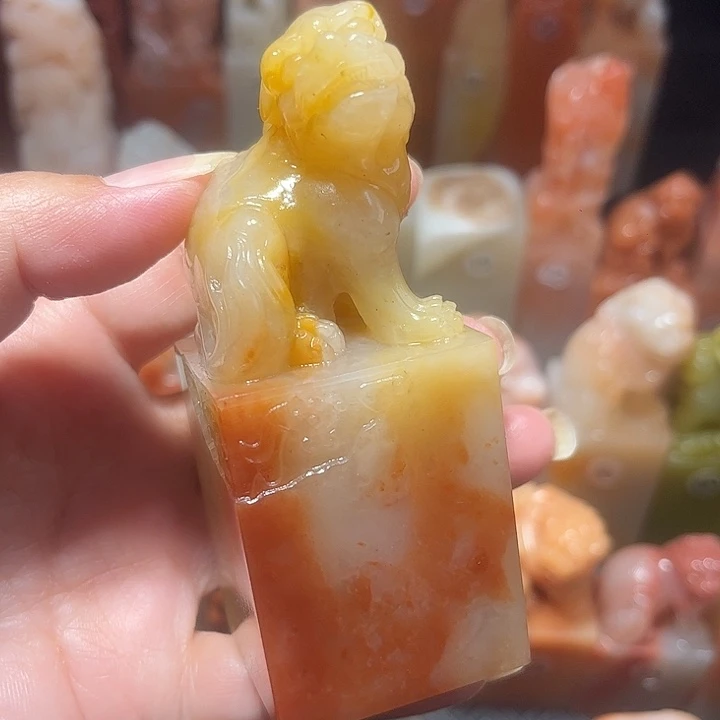 老挝石老挝保利石印章