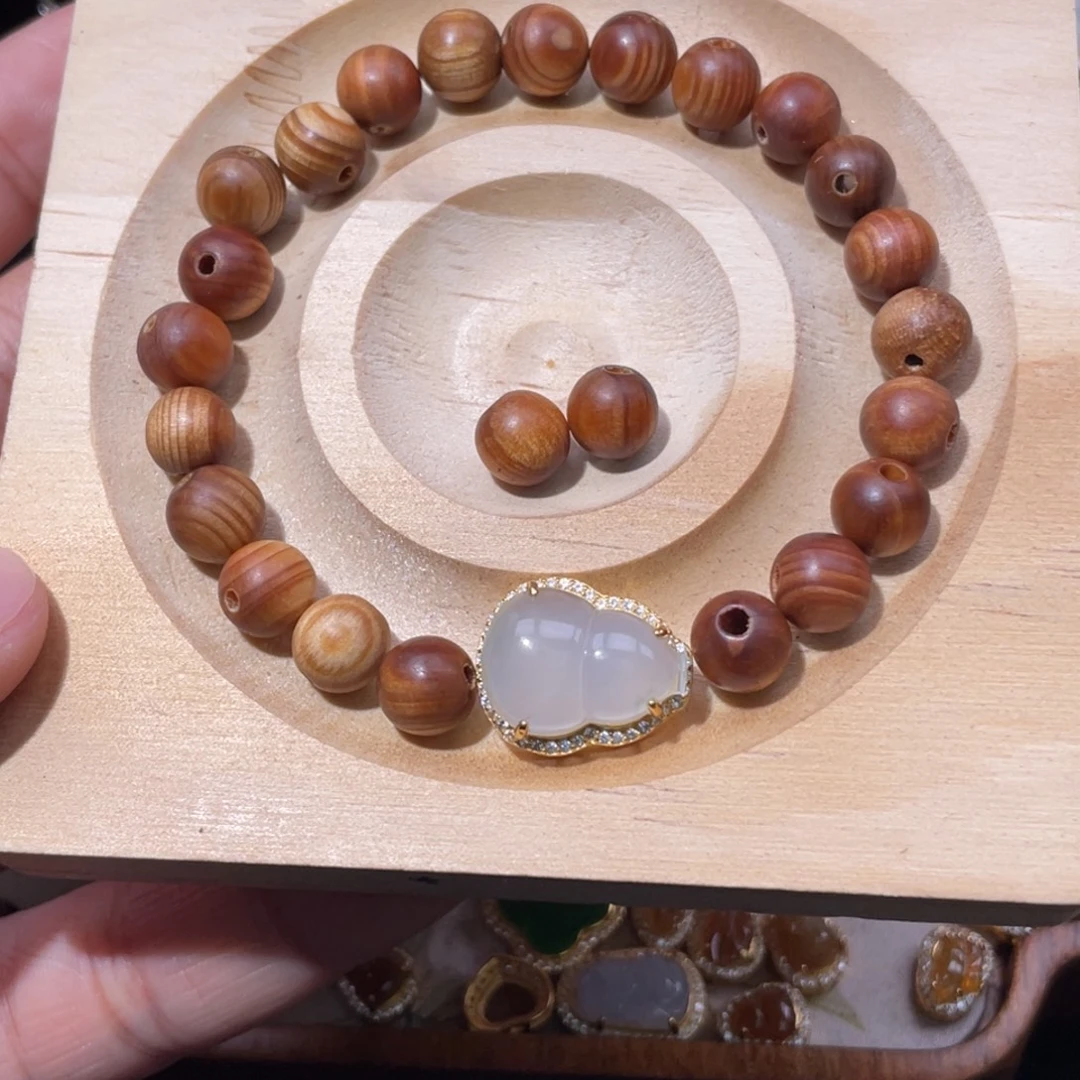 翡翠银S925镶嵌颈饰