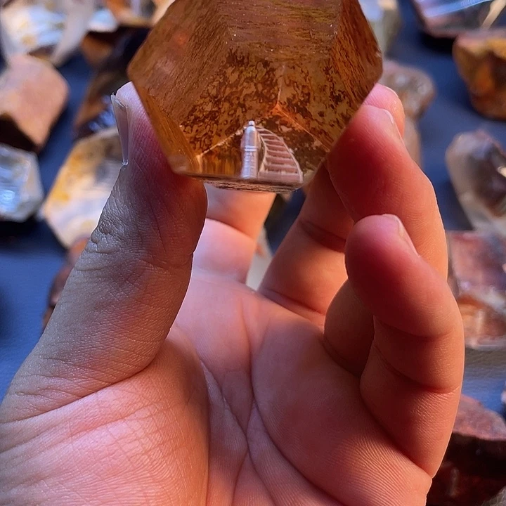 水晶未镶嵌珠宝半成品