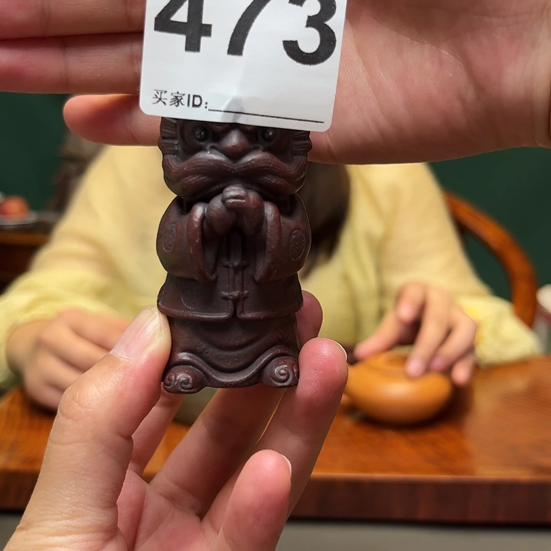 茶壶紫砂大雪雕塑 舞狮人