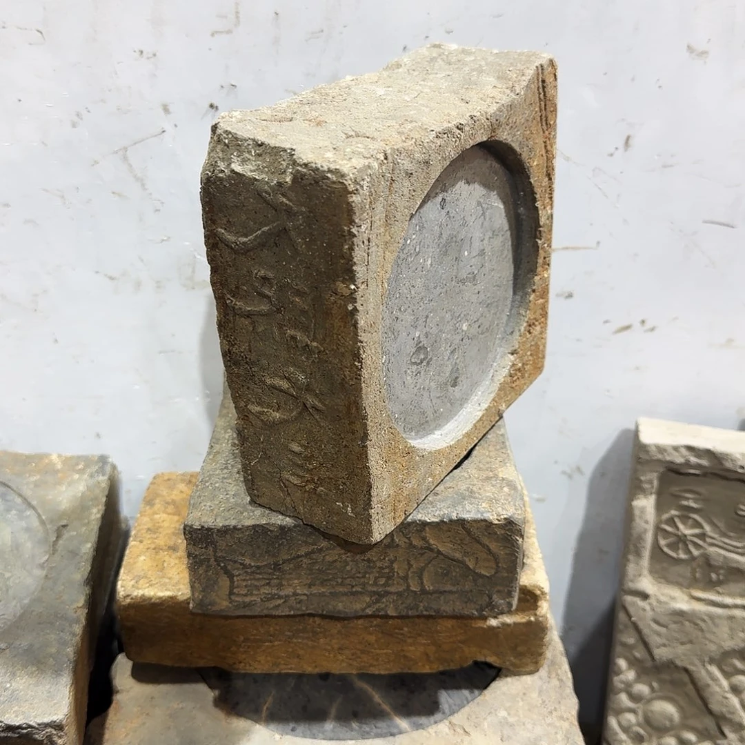 笔***趣老砖茶台，砚台，画像砖