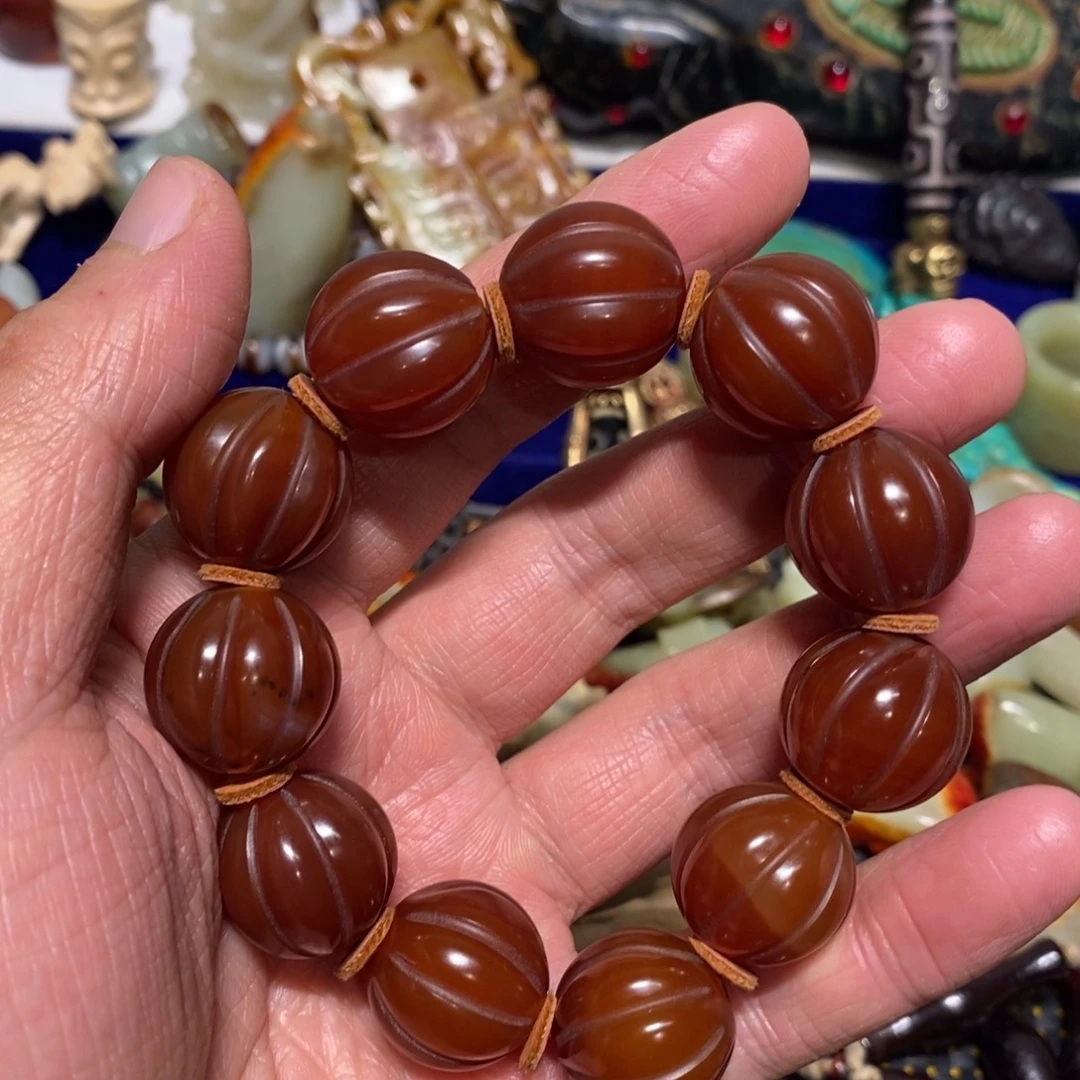 玛瑙/玉髓合金手链