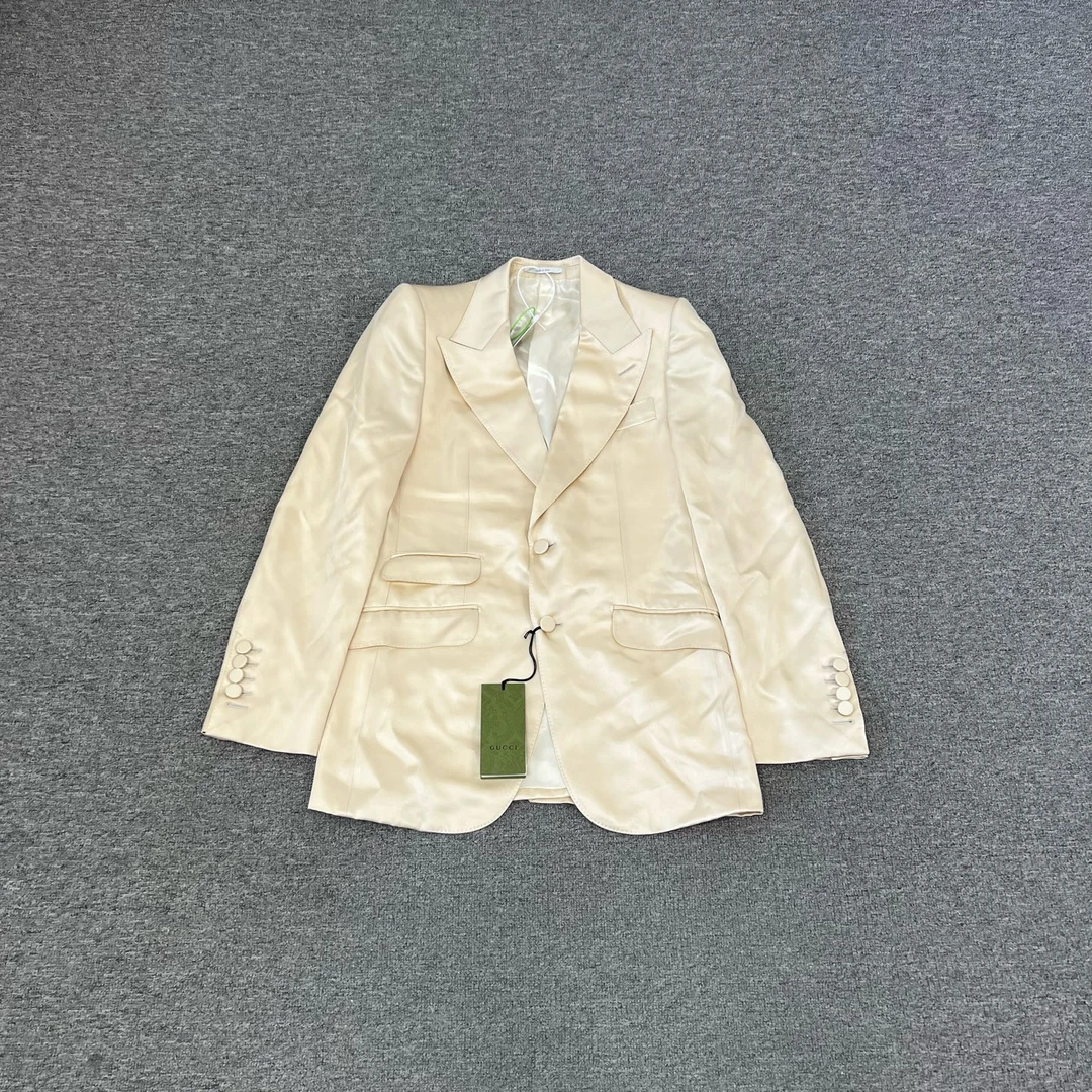 99新 GUCCI/古驰 Gucci缎面西装