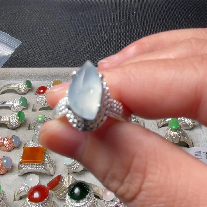 翡翠未镶嵌戒指缅甸天然翡翠