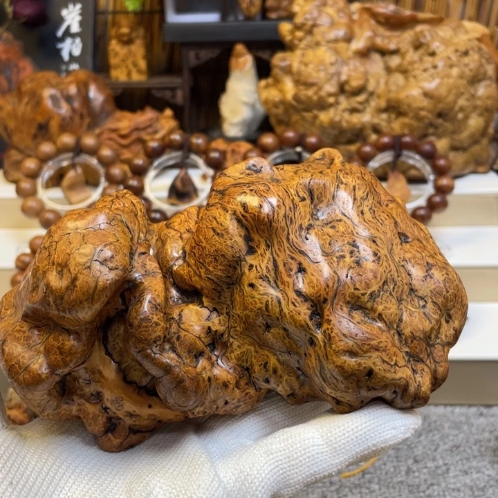 陶***贤柏木（崖柏）太行崖柏陈化千年满天星缨子变异榴摆件