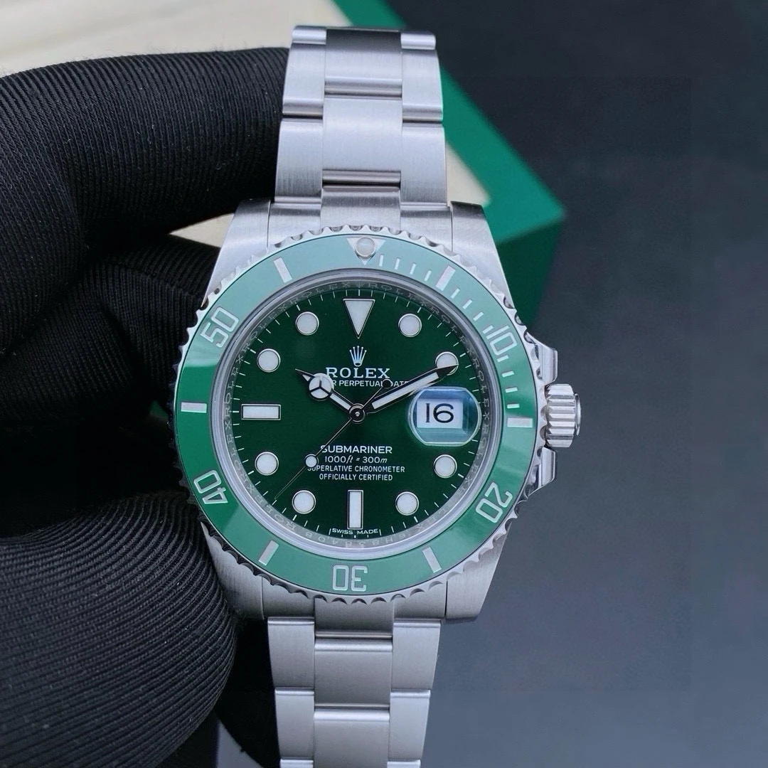 99新 Rolex/劳力士 潜航者116610/绿水鬼/机械/表径40/17年全套