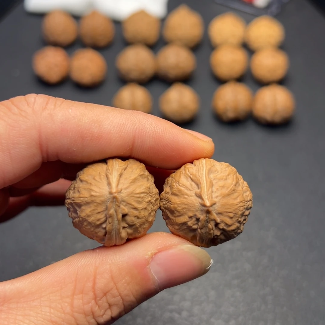 把件文玩核桃小方墩