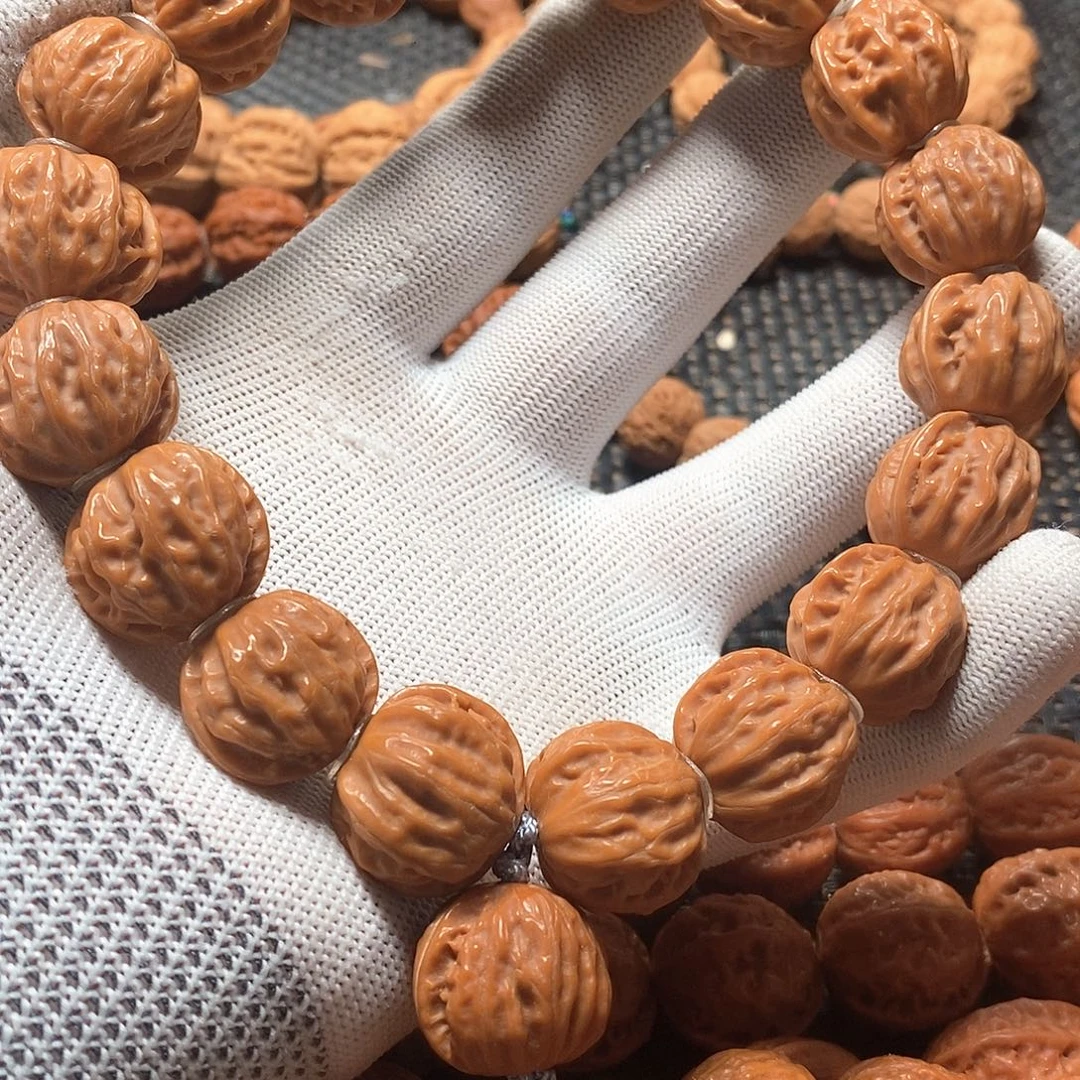 手串文玩核桃树王八棱手持