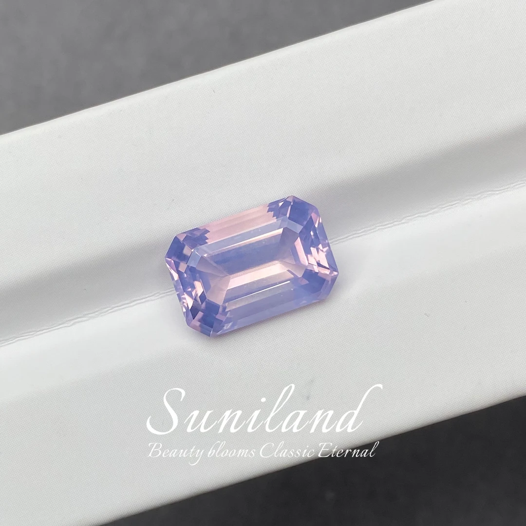 A476-6.66ct八角形薰衣草色紫水晶