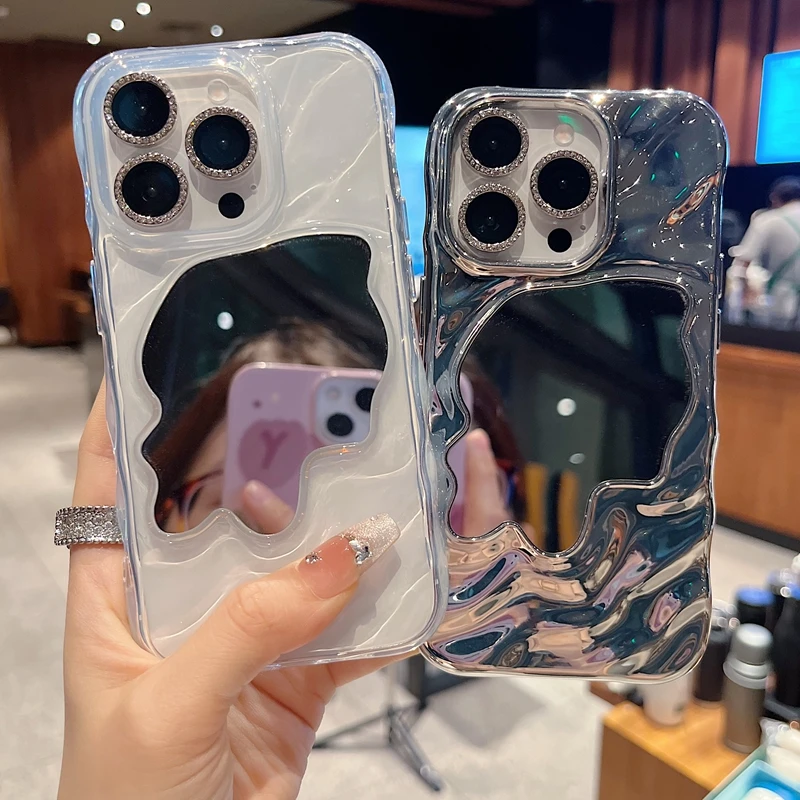 适用苹果系列iPhone16新款手机壳15promax时尚奶绿色半包透气大孔