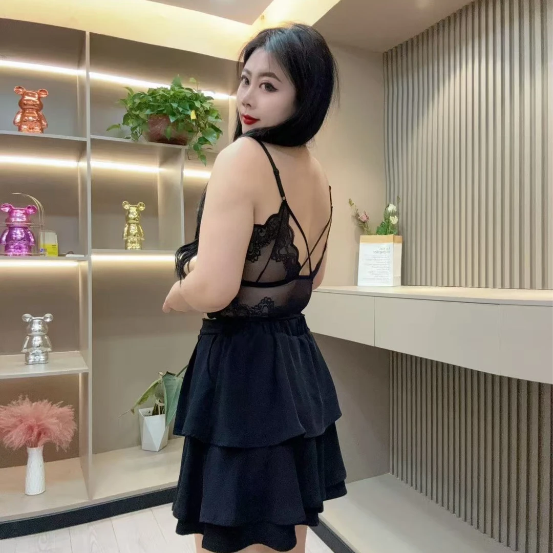 爆款美背背心-米 9008时尚舒适蕾丝边一体杯款胖MM大码女装新款