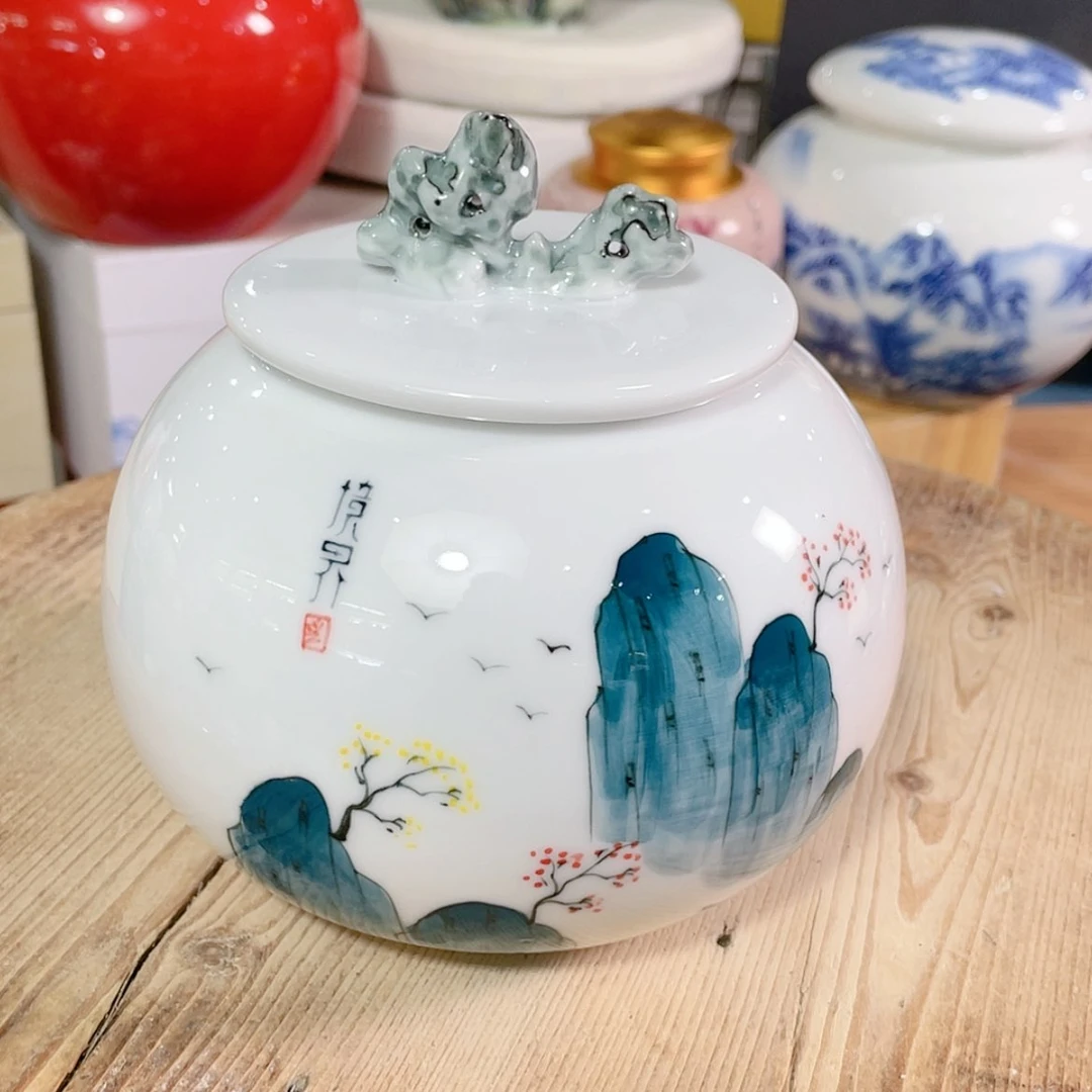 【闪购商品】罐陶瓷茶叶罐密封罐