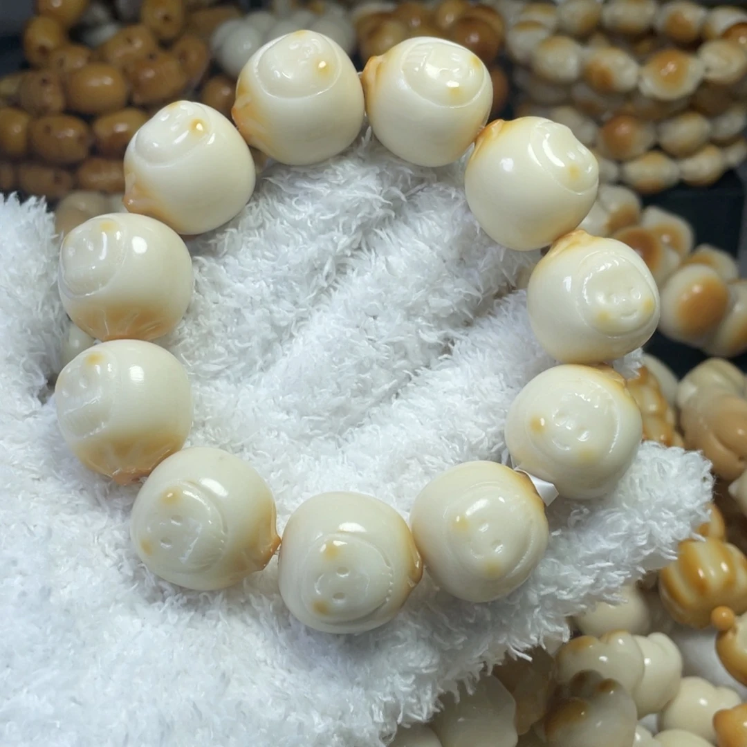菩提根/象牙果手串11.29.32微瑕多妹包子