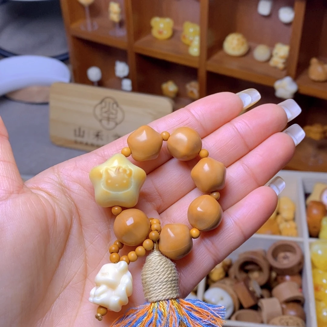 吊坠猴头核桃原创手捻搭配