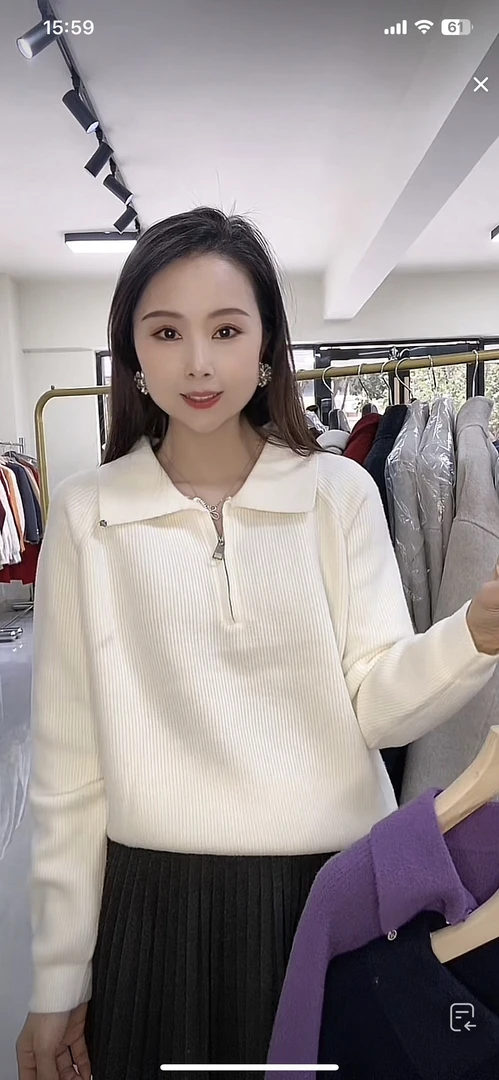 时尚简约针织衫 557