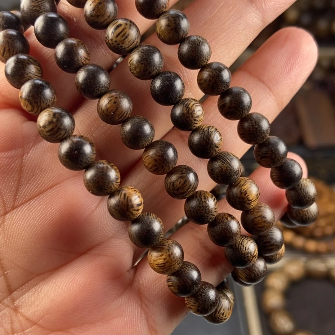 沉香手串糖**比越南白棋楠