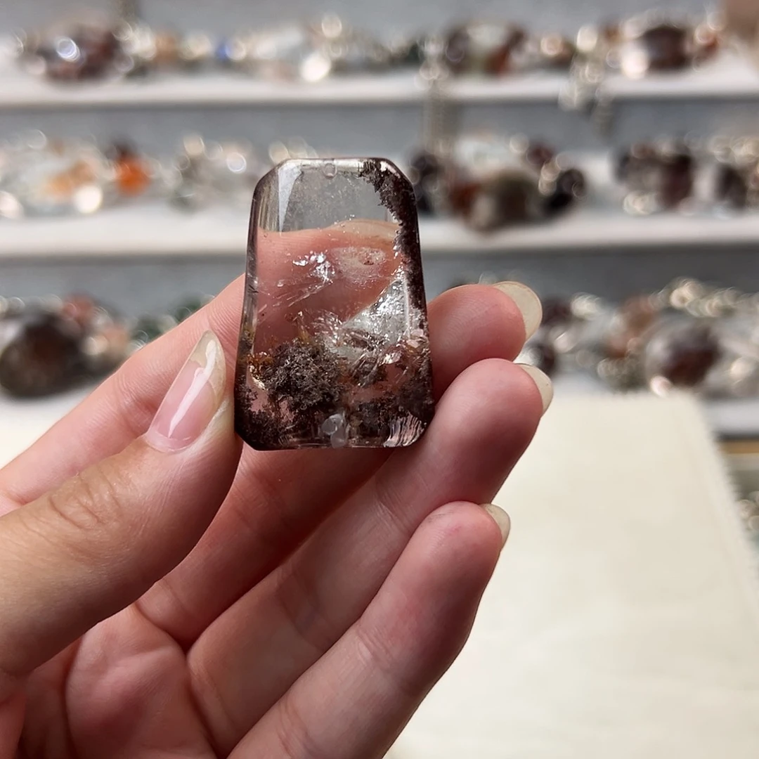 水晶手链合金桃*?手串