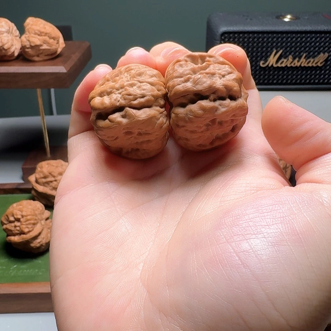 海***林吊坠文玩核桃择真严选37延庆四开背8腿