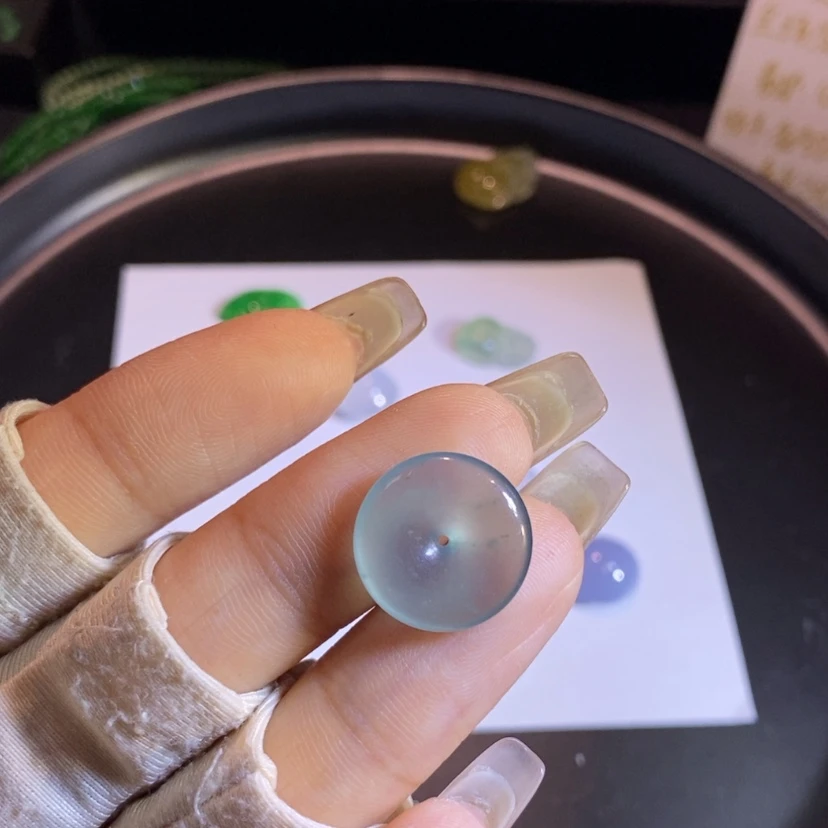 【闪购商品】翡翠挂件未镶嵌扣