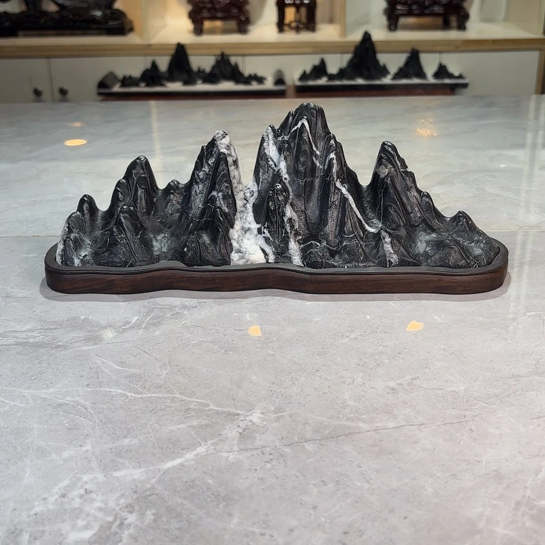 Z***y灵璧石手工雕刻奇石摆件