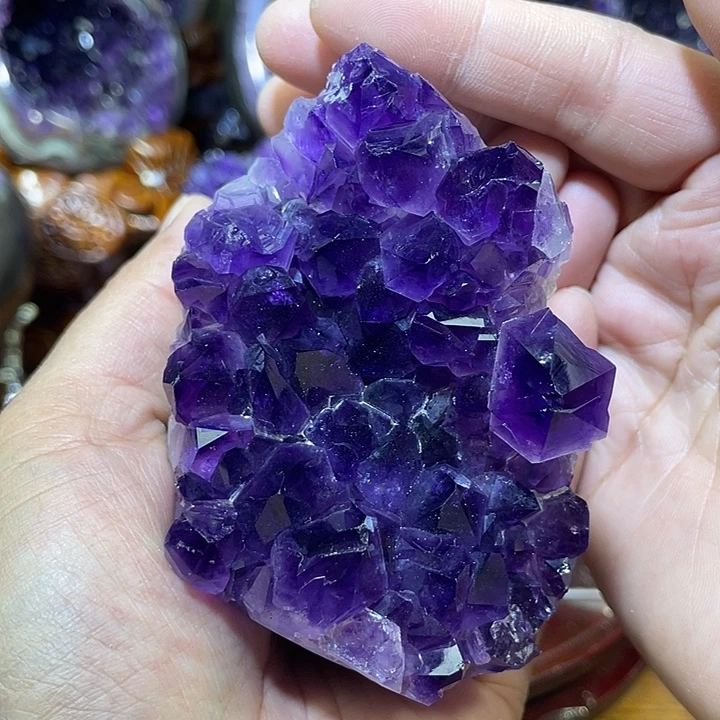 未镶嵌大型摆件（非配饰）紫晶