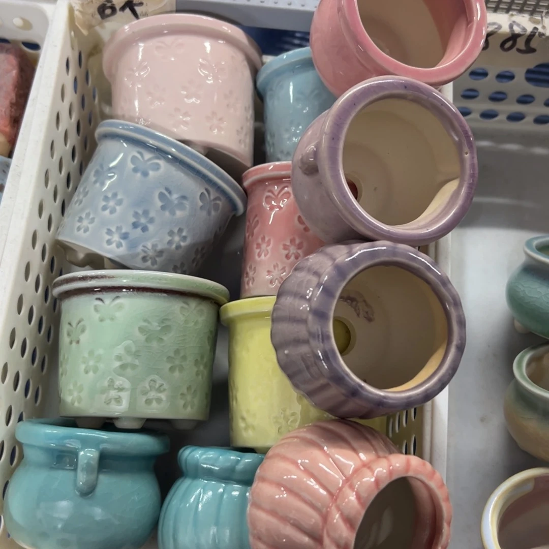 陶瓷多肉小花盆@@2050