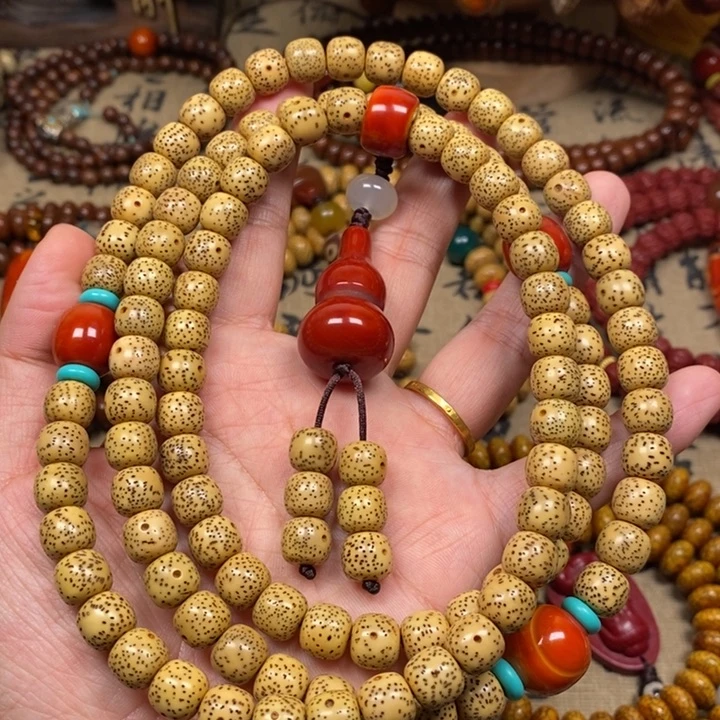 星月菩提吊坠黄金籽9.5mm