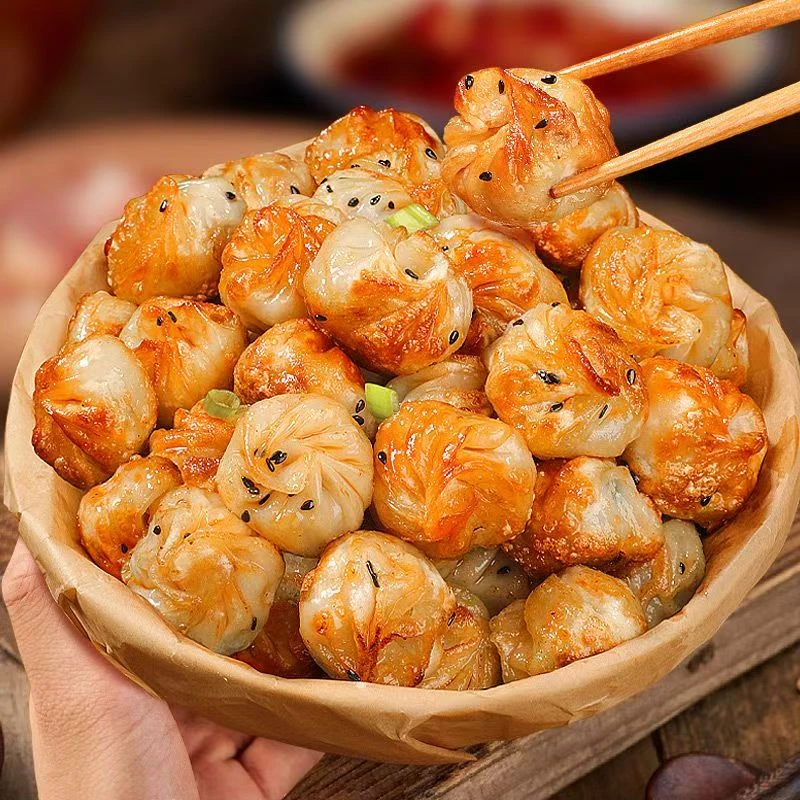 民欢拇指生煎迷你小笼包速冻早餐半成品特色小吃