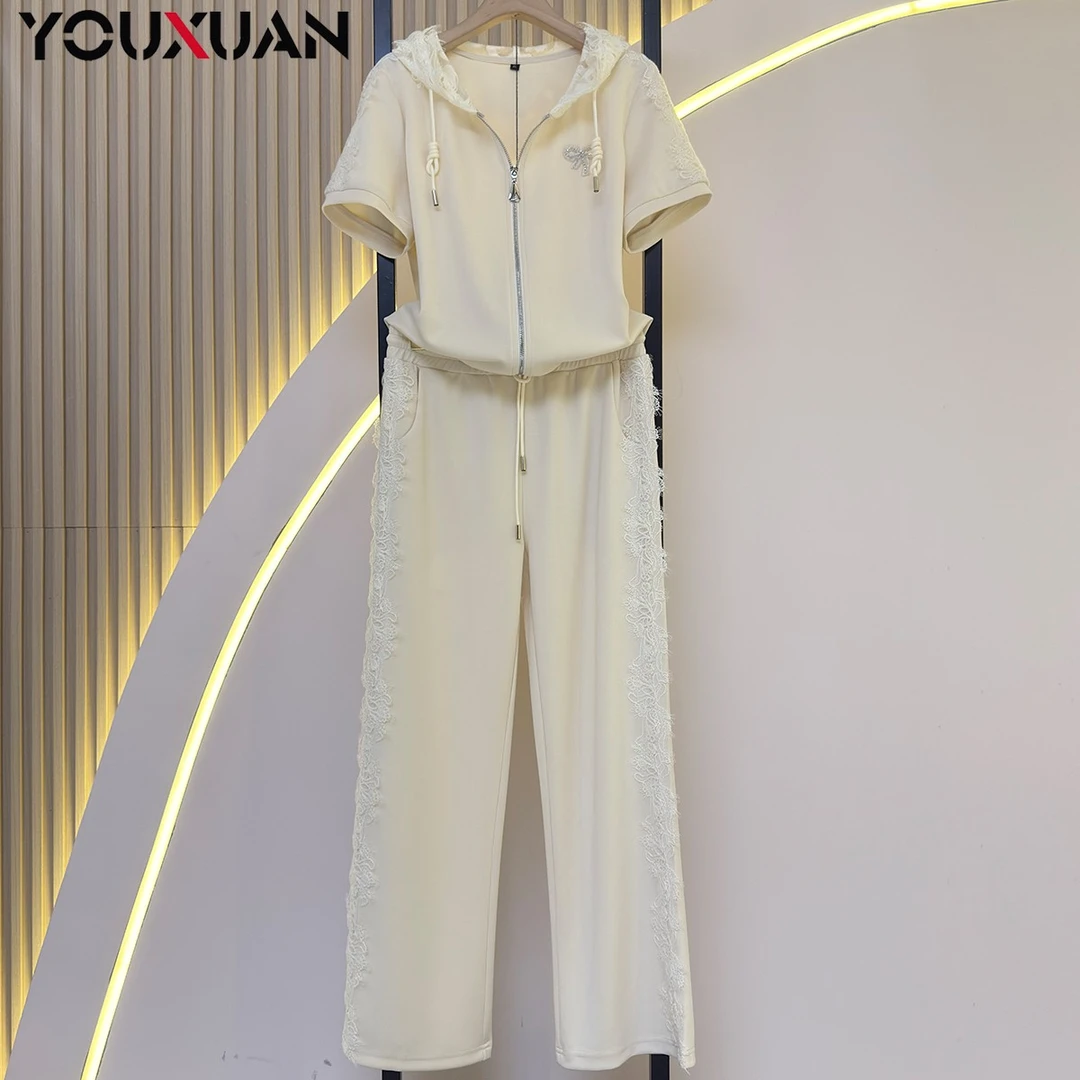 欧若风春秋季女装显瘦百搭韩版时尚休闲气质短袖运动套装31378