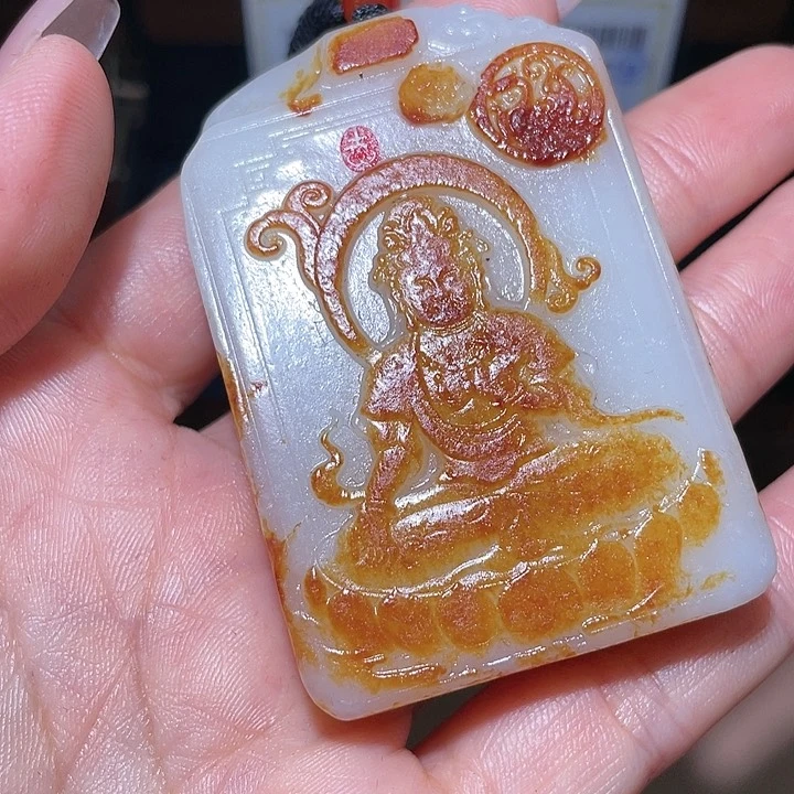 和田玉未镶嵌颈饰X7 