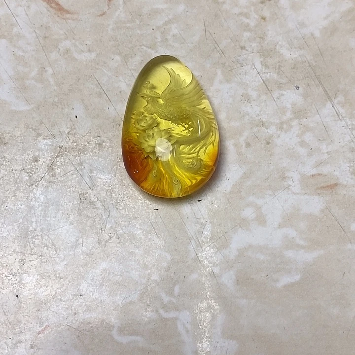 定制琥珀k*～定制吊坠