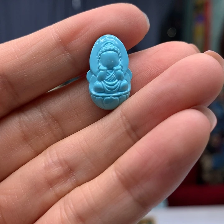 绿松石未镶嵌配饰