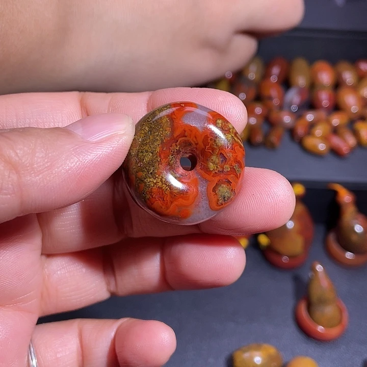 玛瑙/玉髓未镶嵌天然战国红玛瑙玉髓