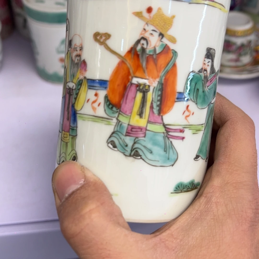 瓷片瓷器摆件、茶室雅器