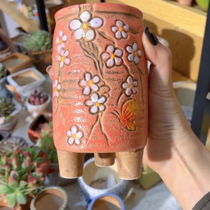 多肉花盆满15包邮