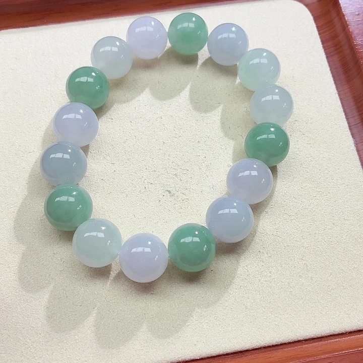 未镶嵌手链翡翠天然缅甸翡翠A货 卡13