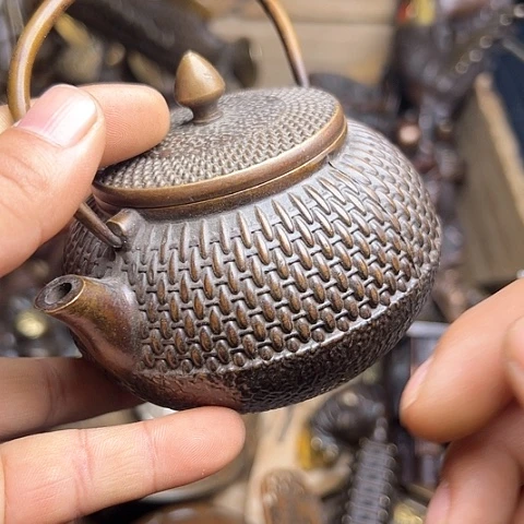 铜制工艺把玩摆件