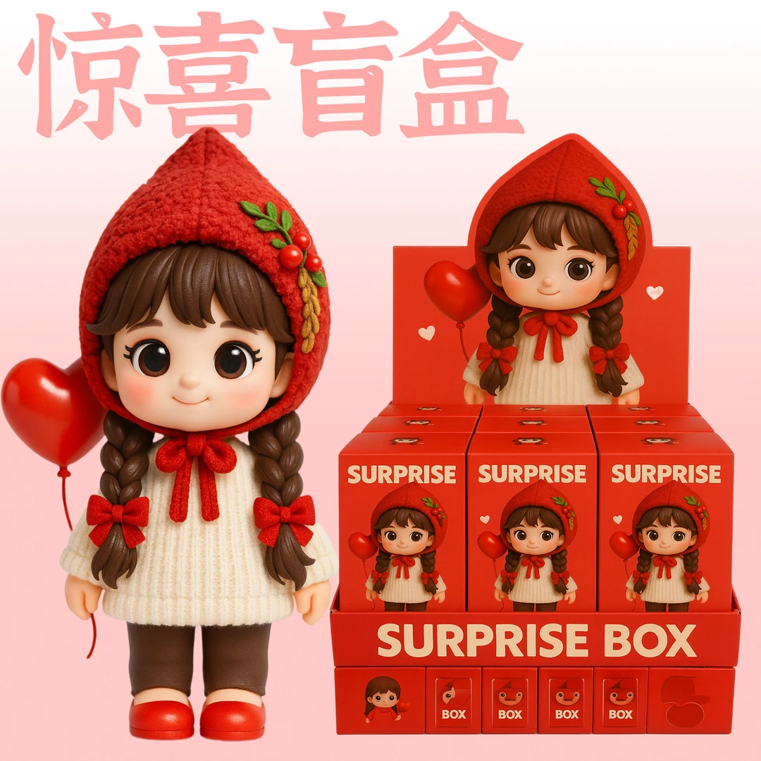 【圣诞礼物】真人照片定制Q版手办盲盒情侣生日礼物结婚纪念DIY礼物