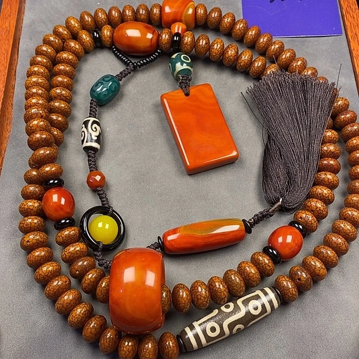 星月菩提吊坠星月